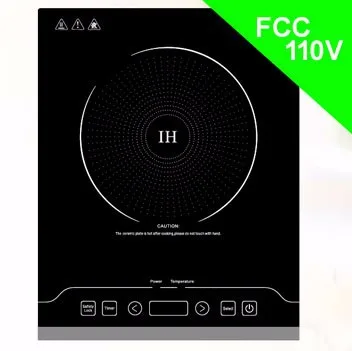 Коммерческая индукционная плита с сенсорной клавишей 110 В