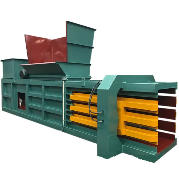 Horizontal Automatic Waste Cardboard Compress Baler Hydraulic Baling Press Machine