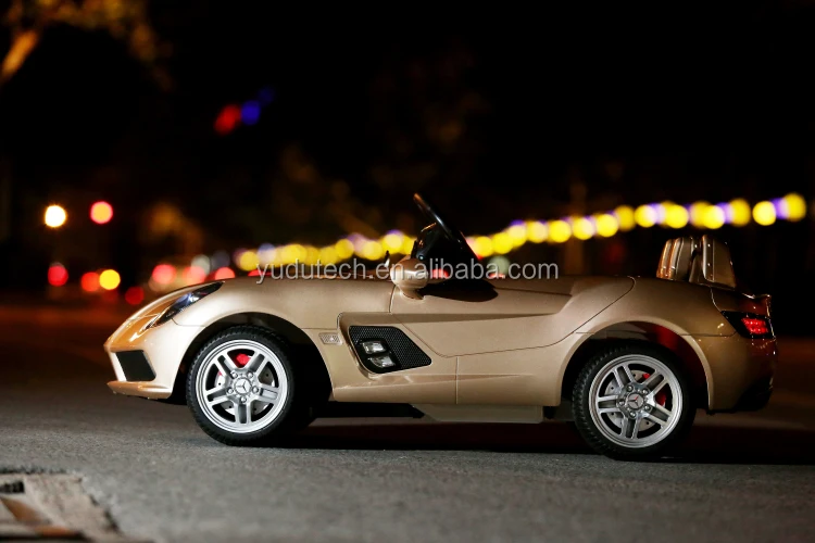 Детская езда на 12V MERCEDES-BENZ SLR MCLAREN лицензированных автомобильного аккумулятора машинка радиоуправлении