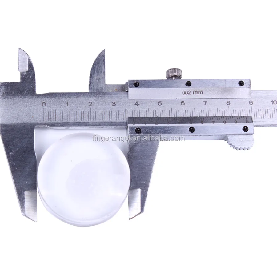 Blue Top Quality Metal Handle XL 4cm Jelly Silicone Stamper  DIY Polish Print Nail Stamp Plate