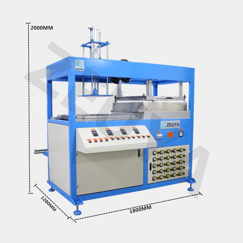one station plastic forming clamshell vacuum forming machine for electronic tray for blister samples