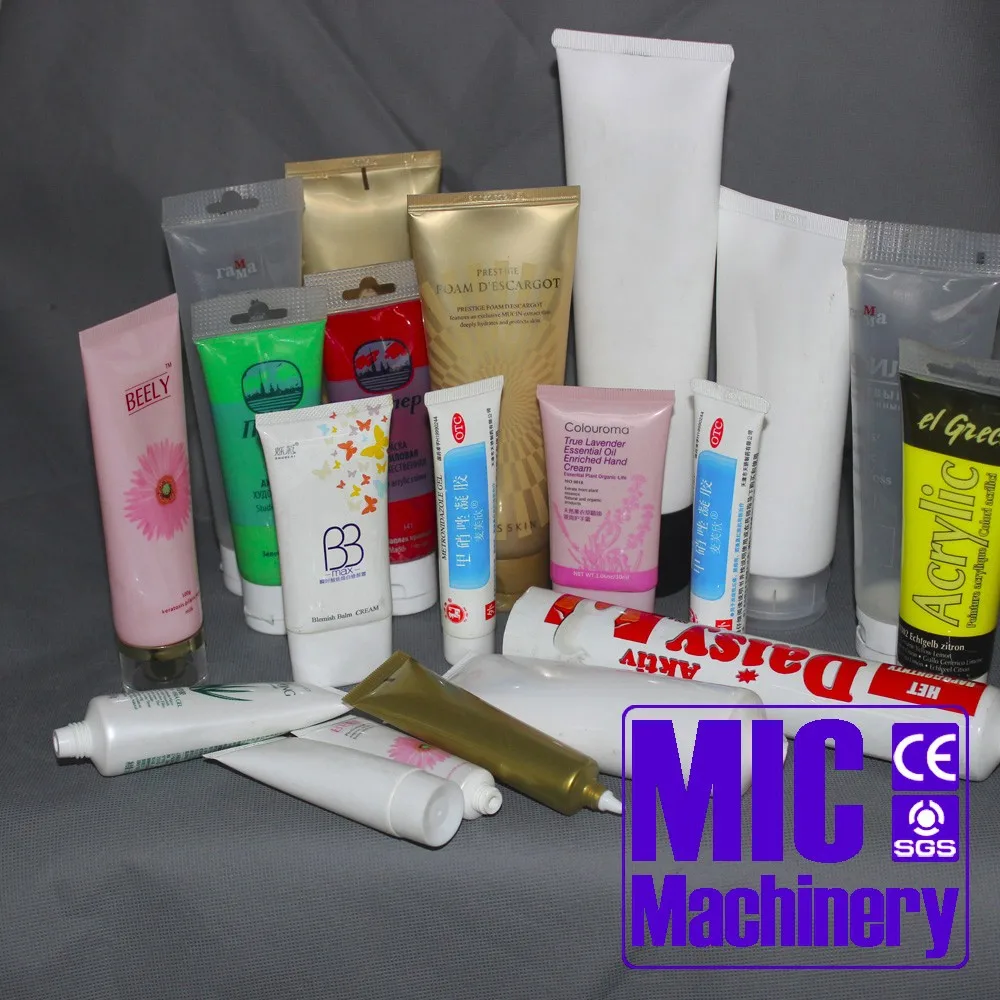 Mic-r30 полуавтоматическая трубка наполнения и запайки паста упаковочная машина