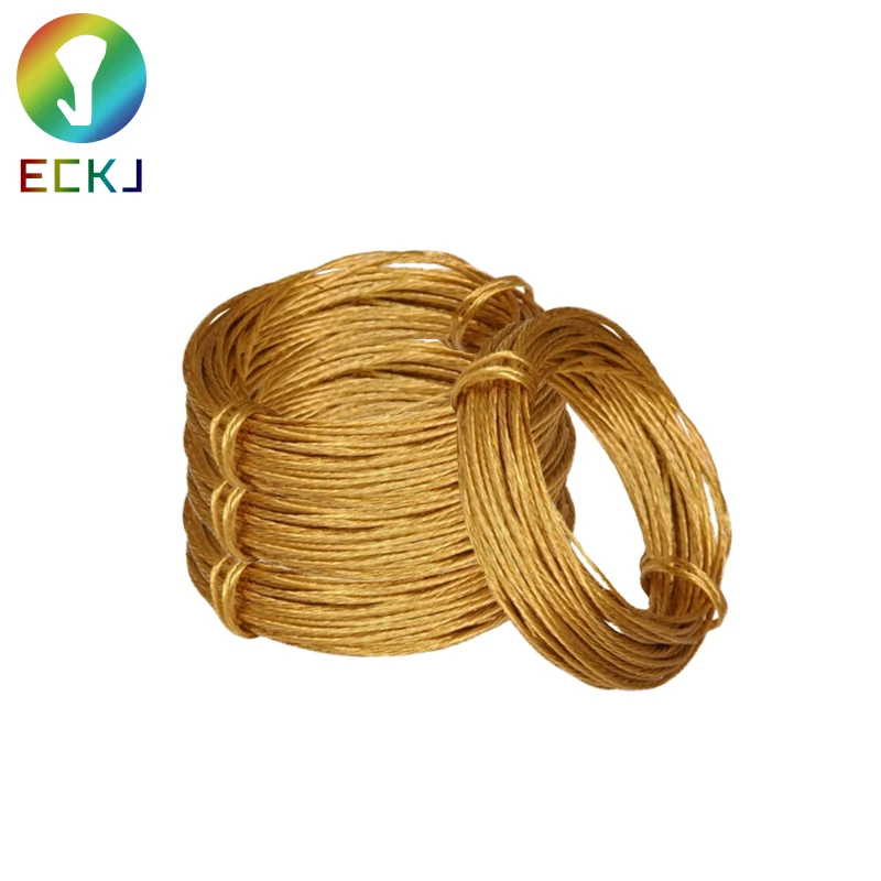 
ECKJ Picture Hanging Brass Wire 100-Feet 30M 