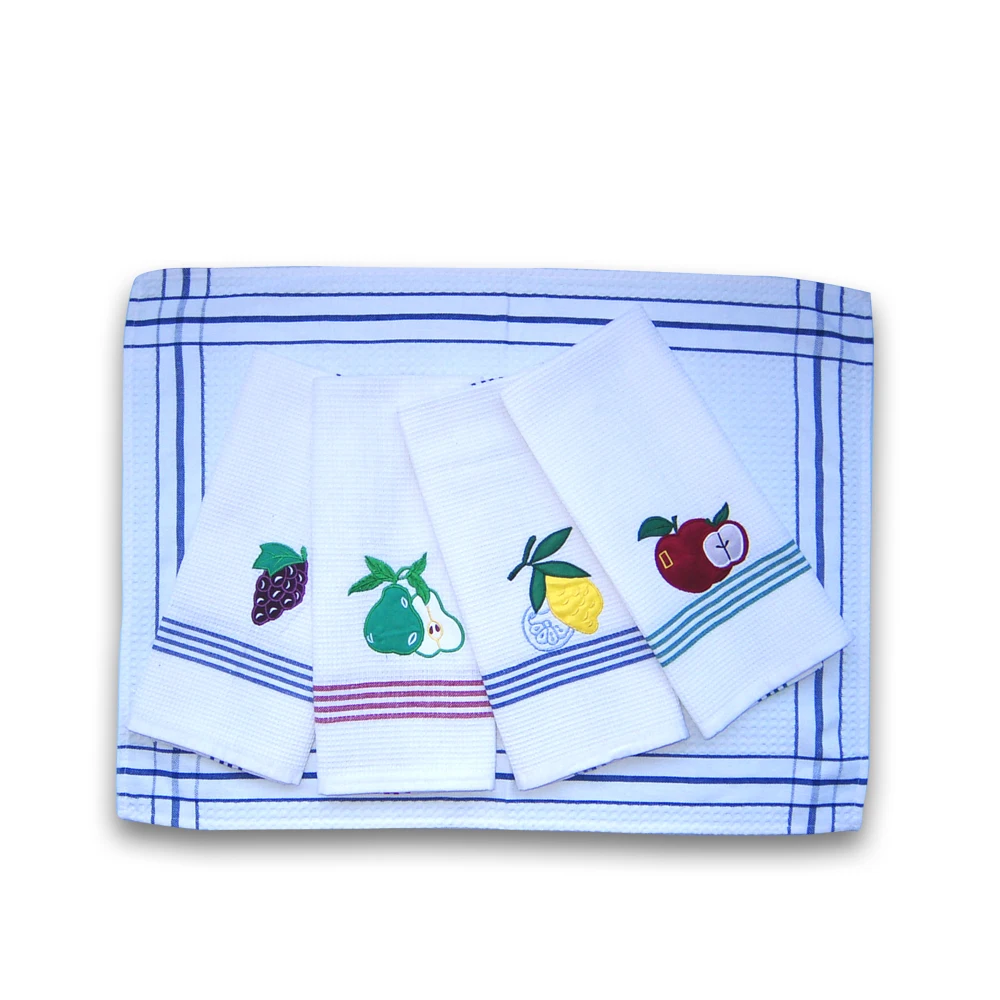 
embroidery kitchen towel 