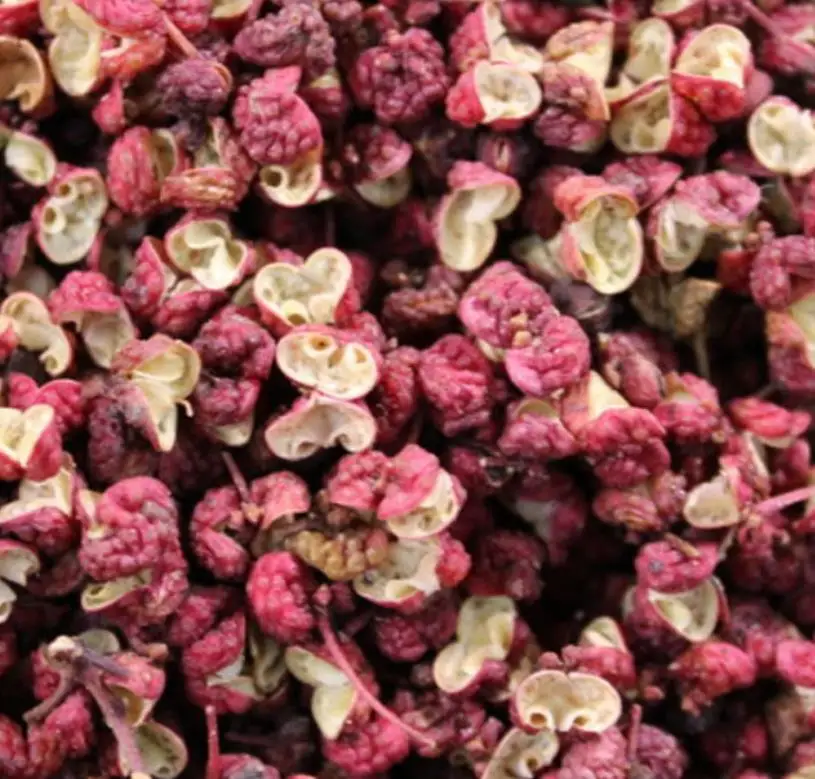 chuan jiao Dried Pure Szechuan pepper Tooth Ache Tree fruits shells