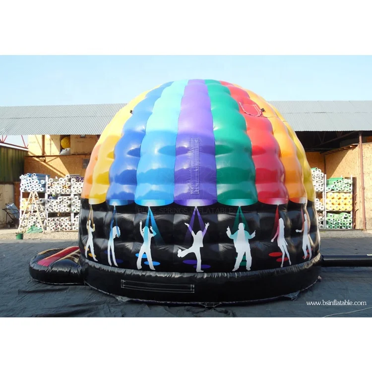Дешевый надувной домик-батут, надувной Надувной замок-батут, купол для дискотеки