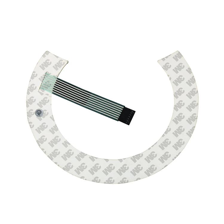 2021 hot sales PC/PMMA overlay Factory Custom Design High-performance Waterproof Membrane switch Keyboard/keycap