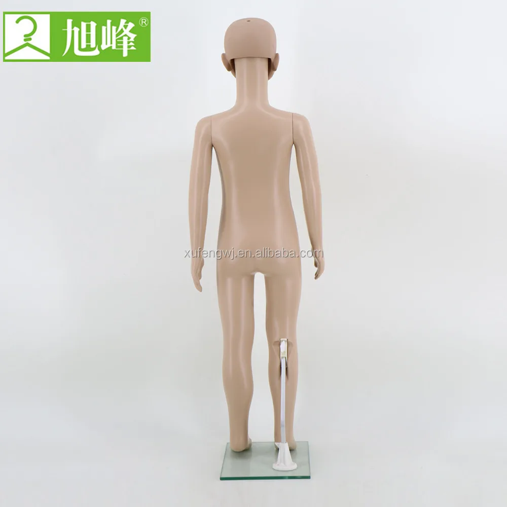 B-1 small children plastic with make-up head used mannequins