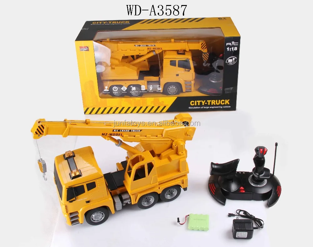 1:18 rc car rc construction truck Lifting cranes