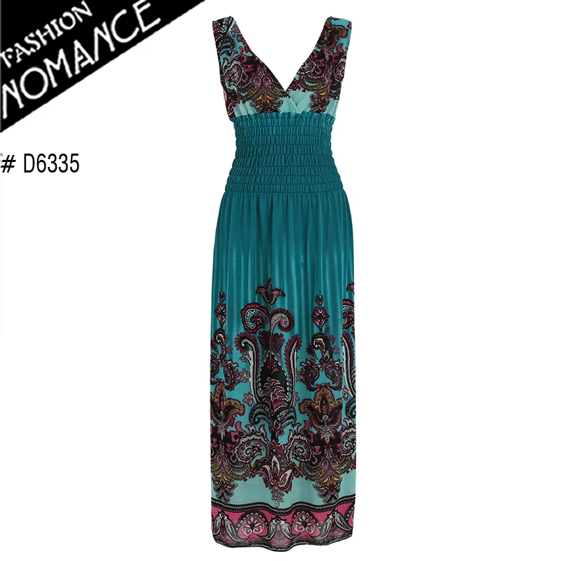 boho dress womens beach sundress