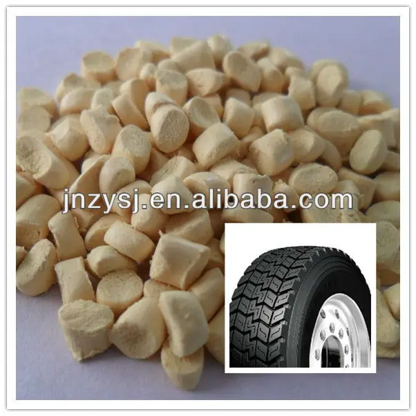 Tire and conveyor belt processing accelerator pre-dispersed  rubber masterbatch
