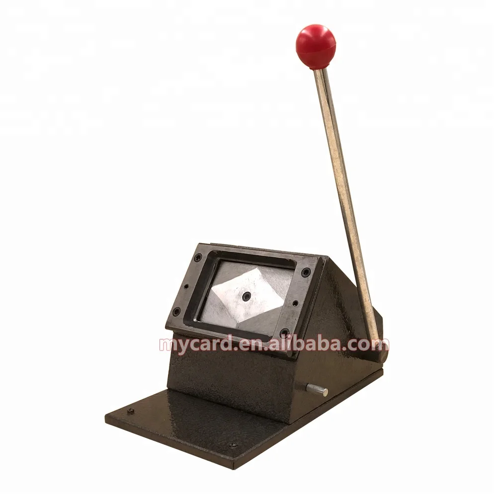 Новый дизайн, ручная пластика кредитных ID CR80 Карты Умереть Резак