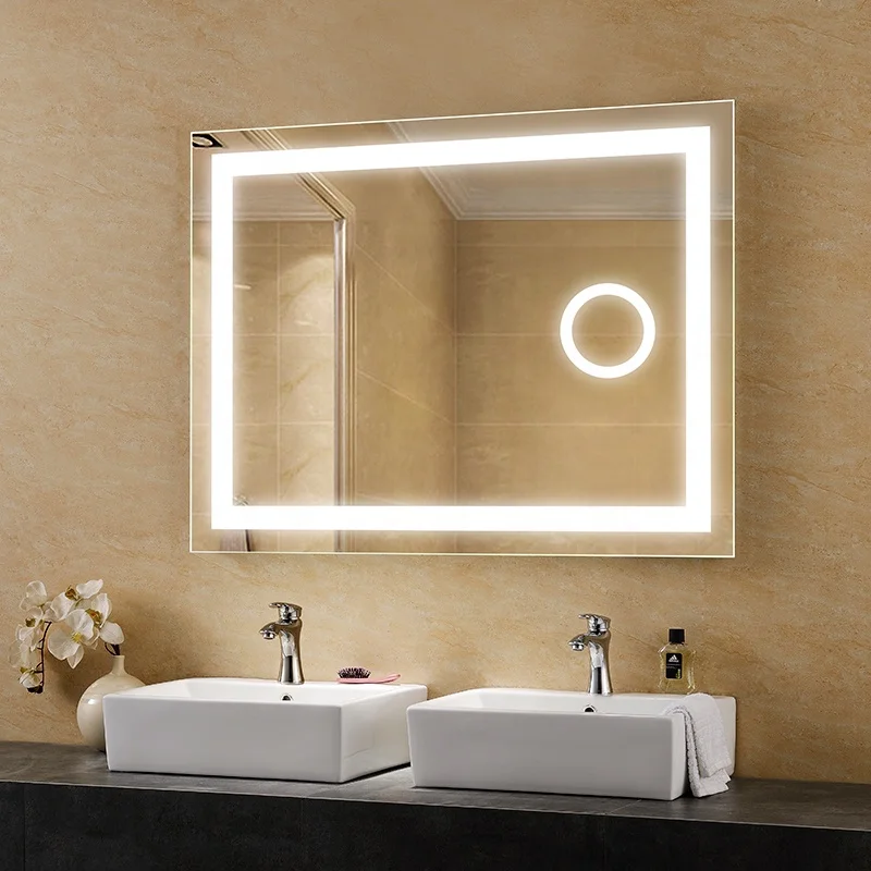 Cupboard Anti Fog Mirror Lights Storage Mirrored Bathroom Furniture Self Adhesive Film