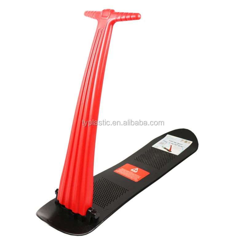 kids plastic snow scooter for outdoor winter sport