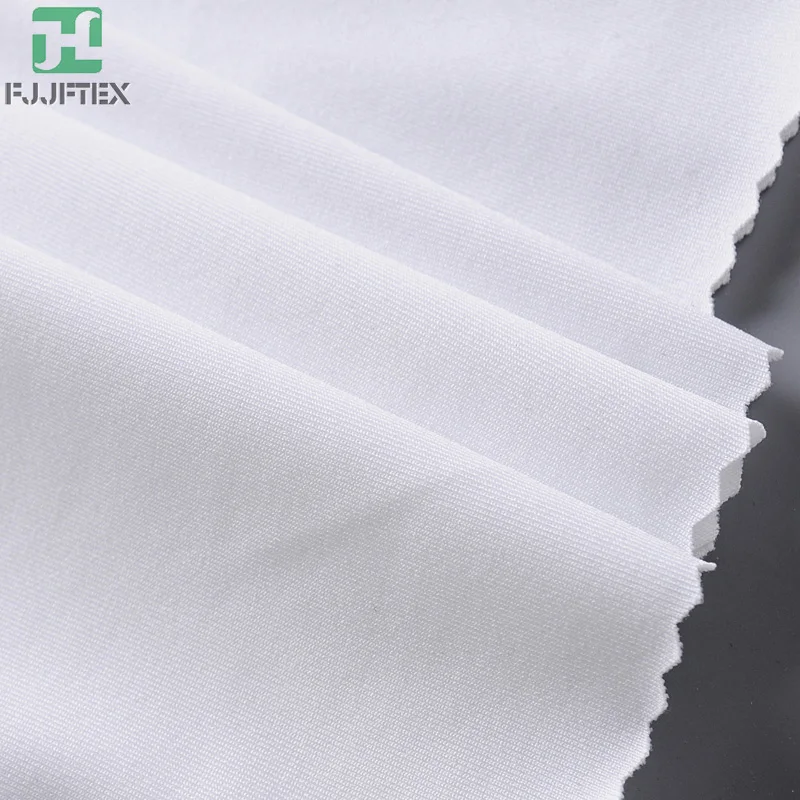 Soft And Good Color Fastness 100% Polyester Stretch Fabric For Swimwear Lining