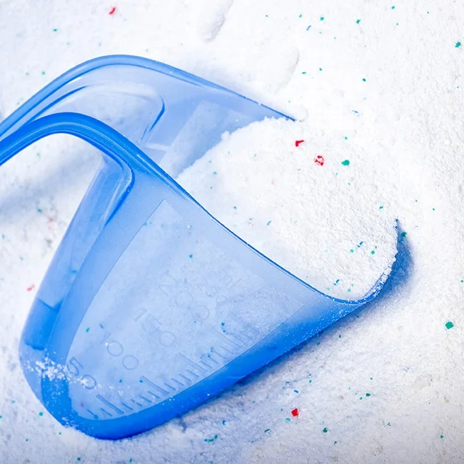 Chinese Supplier Bulk Colored Laundry Granule Quick Clean Powder Detergent