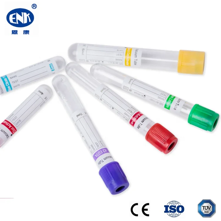 Disposable Heparin Blood Sample Collection Tube