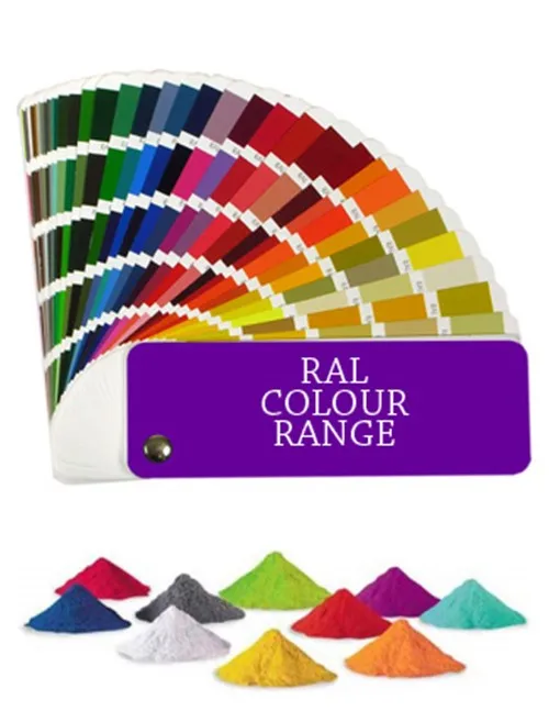 FEIHONG  outdoor RAL 9005 Metallic leather effect Thermoset Powder Coating Paint