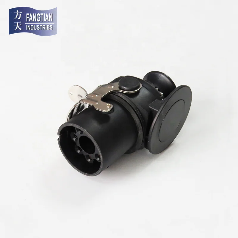 24V Screw Type ISO 7638 7 Pin ABS Trailer Part Plug European Trailer Plug