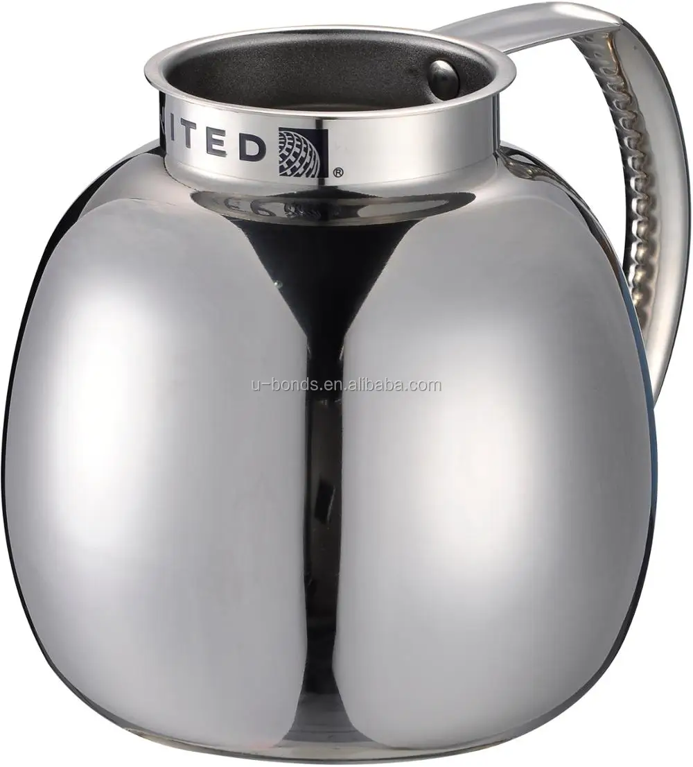 
Stainless steel airline coffee pot 