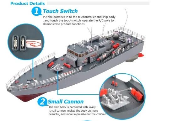 Hot series new design RC toys 1:115 RC Boat Speed Torpedo