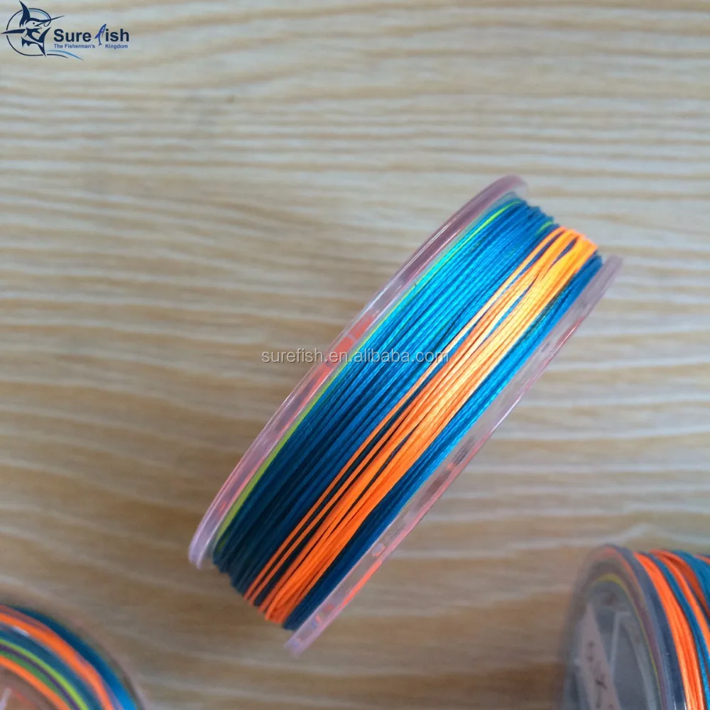 Wholesale price valued 8 woven strands braided fishing line