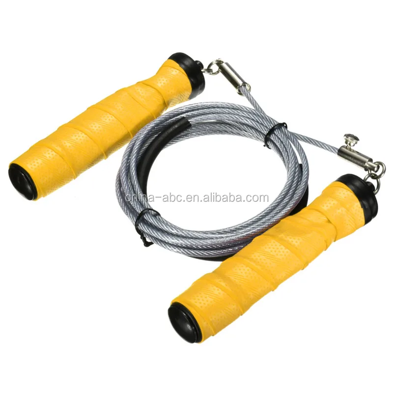 High speed ball bearing Crossfit Jump Rope 3 meters sweat absorbing bandage Skipping Rope