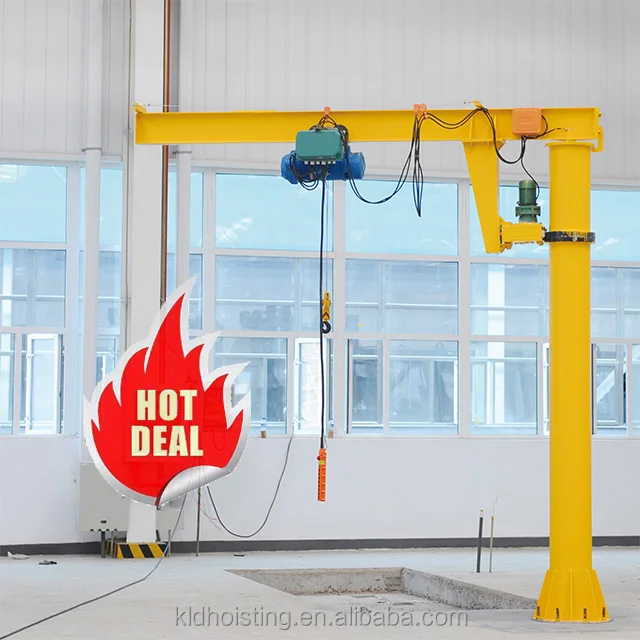 180 degrees, 360 degrees rotating cantilever crane jib crane 500kg