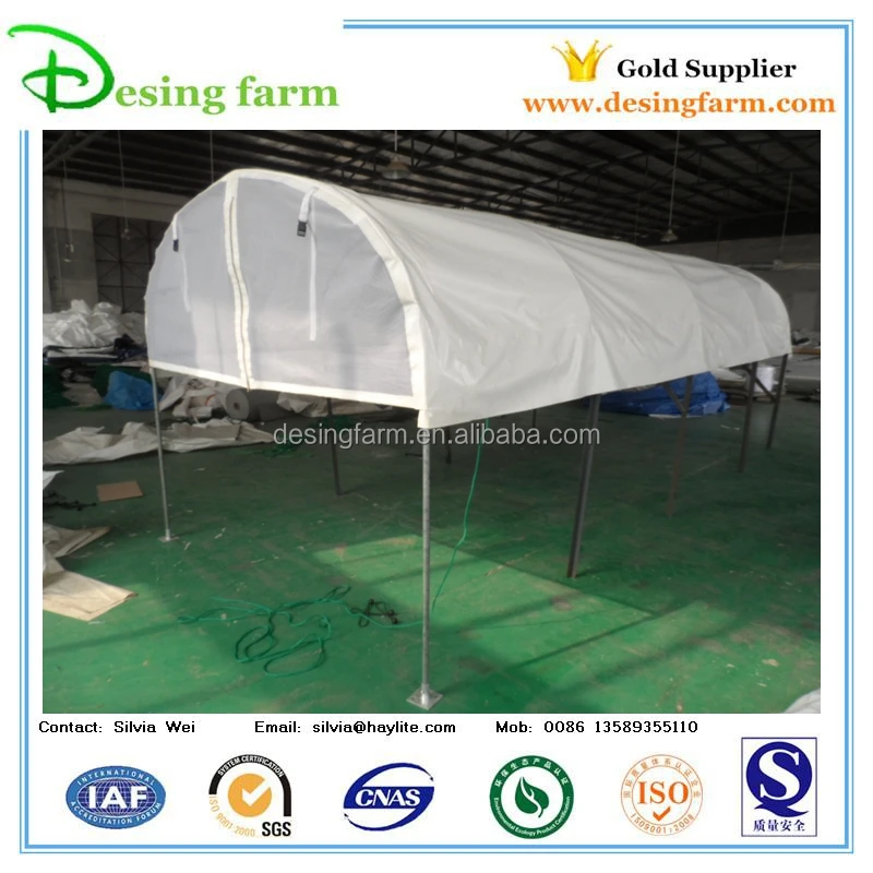 Horse trailer ramp hydraulic loading ramp