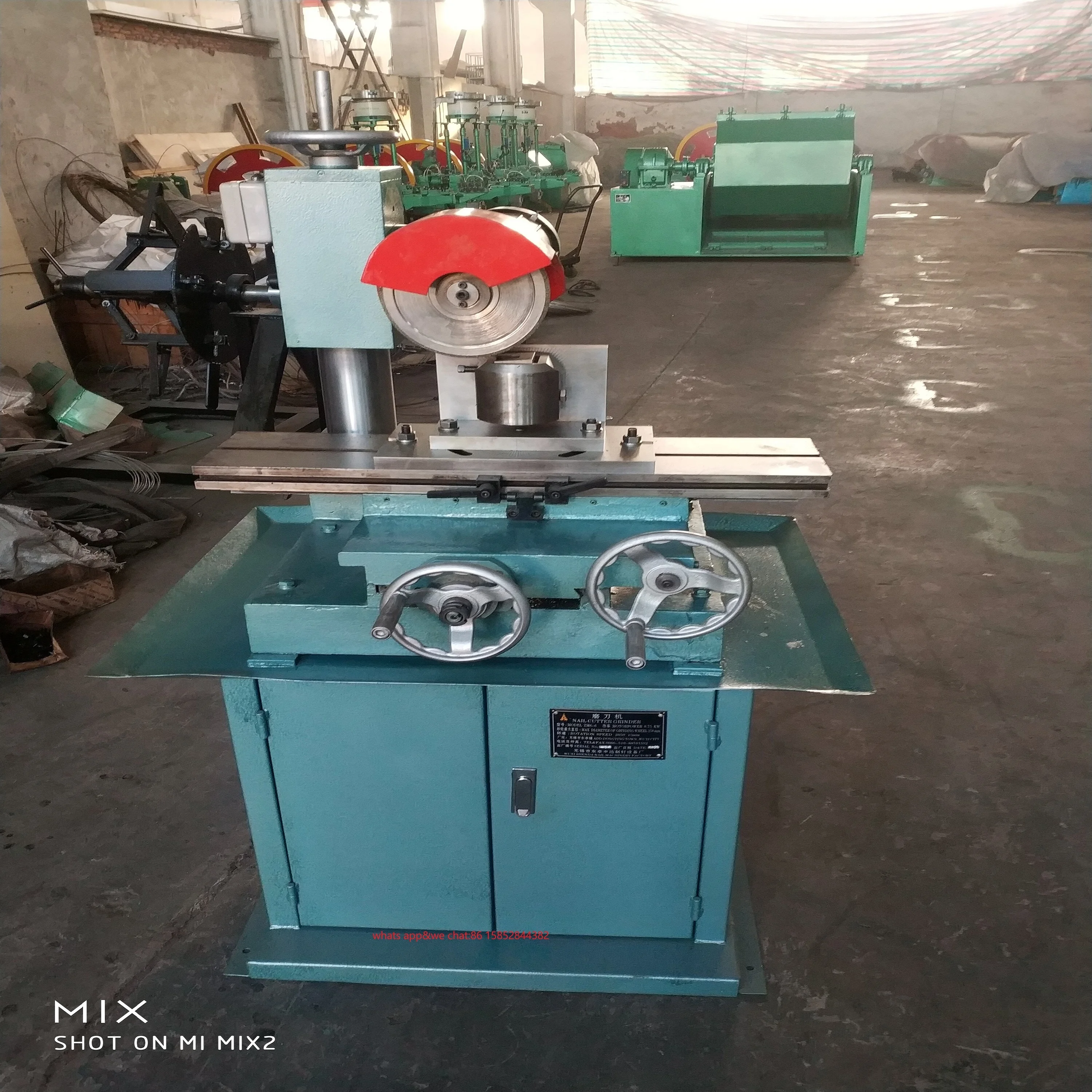Automatic Nail making Machine knife grinding Machine Price,Automatic nail cutter grinder machine