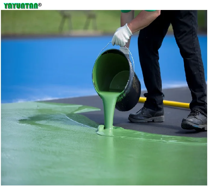 Blue table tennis flooring paint/tennis court cover