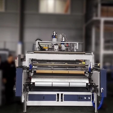 Automatic Double Layers Lldpe Cling Film Stretch Plastic Film Machine
