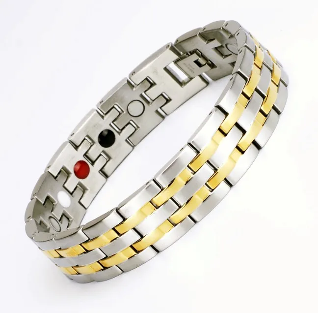 200+ designs for Choice Magnet Bracelet Magnetic Therapy Pure Stainless Steel 3000 Gauss Magnet Bracelet Men