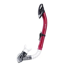 Wave Diving snorkel silicone training snorkeling for freestyle training dry top  scuba diving snorkel