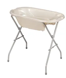 2021 оптовая продажа детских принадлежностей классический дизайн Милая Горячая Распродажа легкая пластиковая детская ванна с подставкой