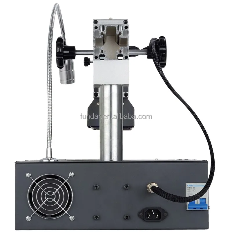 New BGA rework station infrared ACHI IR6500 motherboard repair machine + 27pcs 90mm universal bga stencils kit reballing base