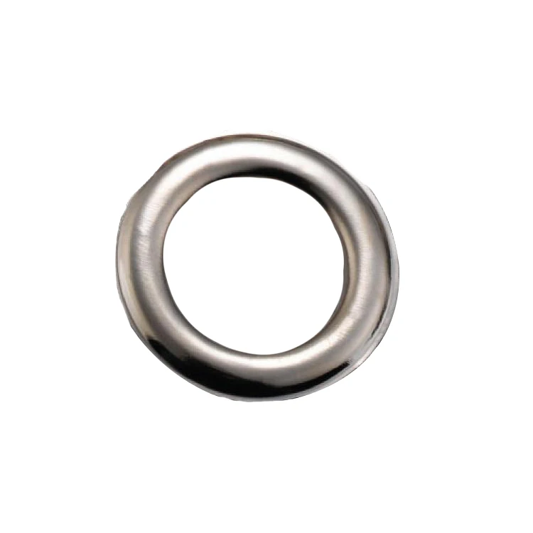 zuohua metal eyelet hang tag for garment leather goods and shoes