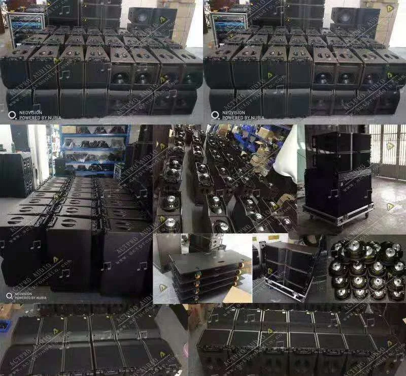 professional audio KR208 line array speaker KR208 double 8 inch mini line array loudspeaker