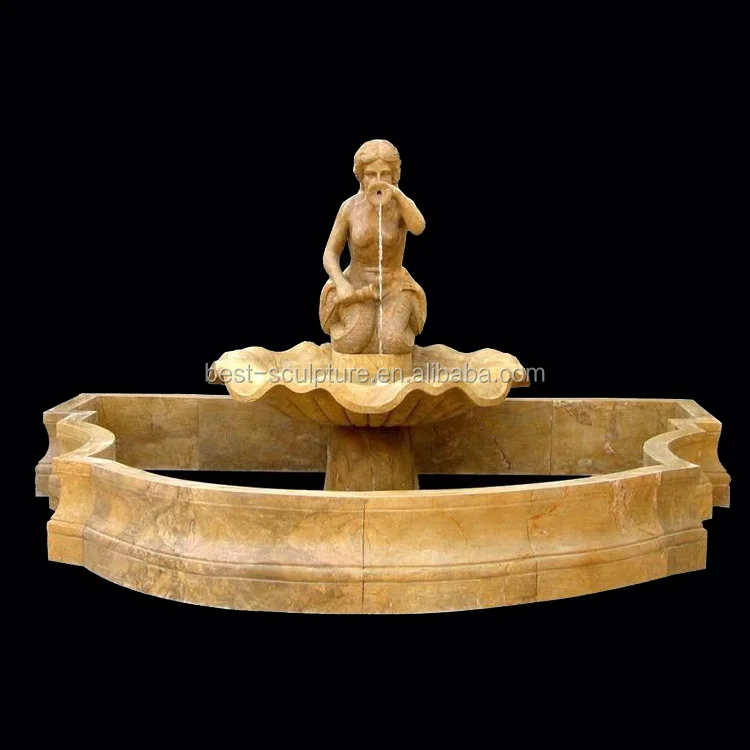 Открытый большой 2 уровня мрамор греческие статуя фонтан с Круглый Бассейн для продажи