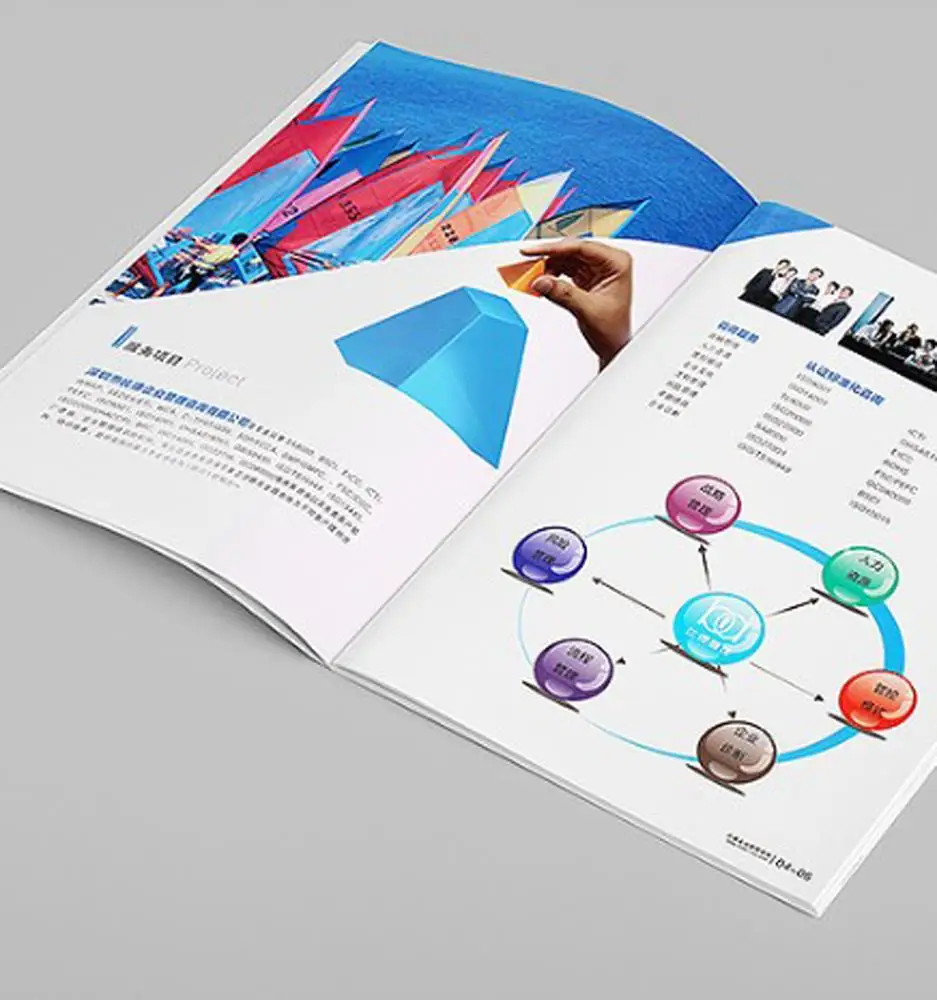 Китай, печатный магазин, каталог, журнал, книга, брошюра, служба печати листовок