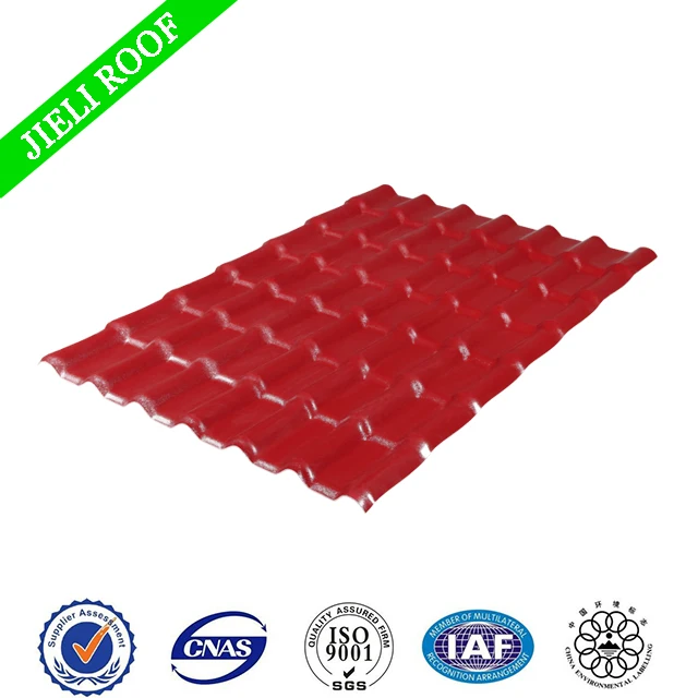 Spanish  uv and water proof  Synthetic Resin roof tile