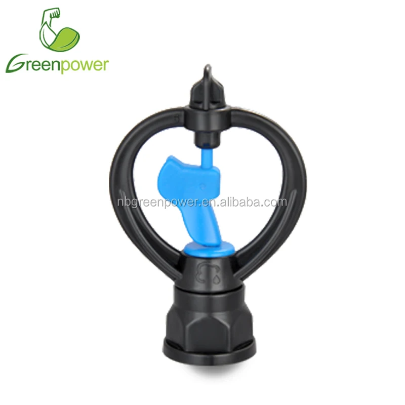 Garden Sprinkler 360 Garden Rotating Nozzle Butterfly Sprinkler Adjustable, Rotating, Pulsating Head for Lawn Irrigation
