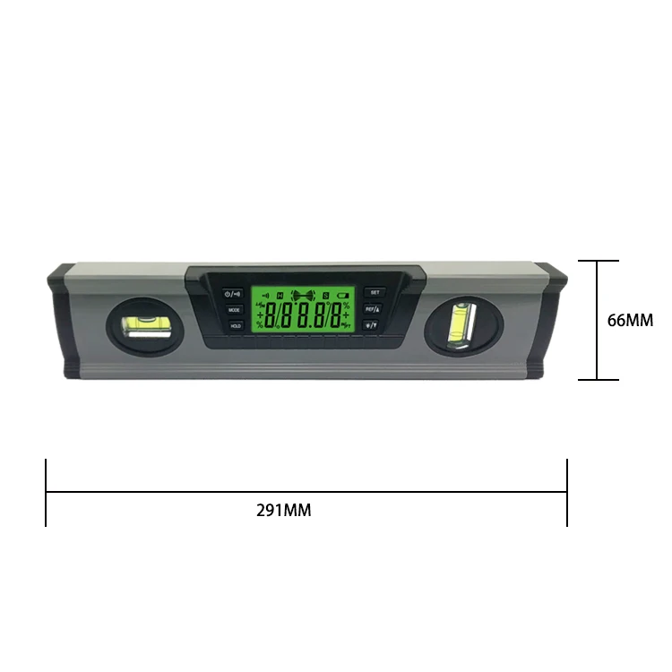 eOUTIL wholesale tool 12 inch 29.3 cm length digital Gauge torpedo electric level construction level protractor inclinometer
