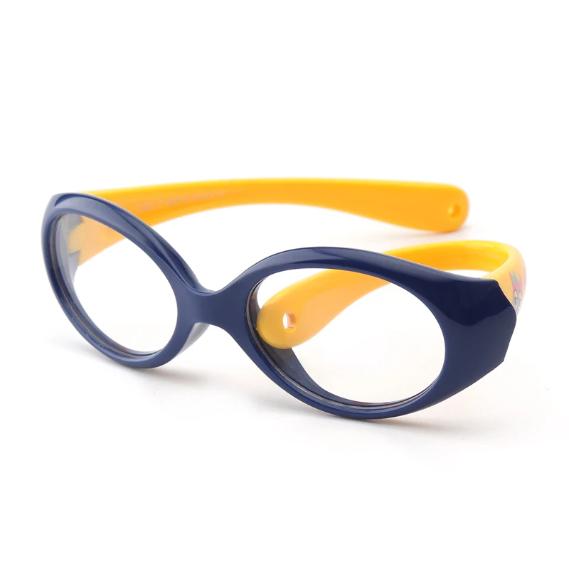 KBS852 kids blue light blocking computer glasses high quality recycling unbreakable silicone frames 2022