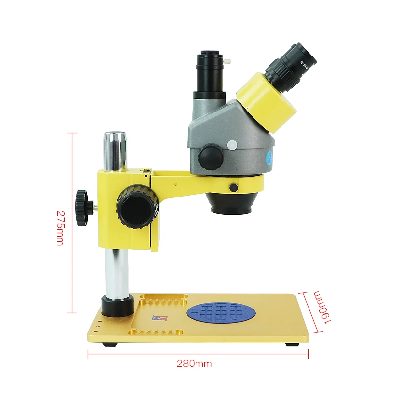 Metal Anti Temperature Working Base Trinocular Simul Focal PCB Repair Microscope