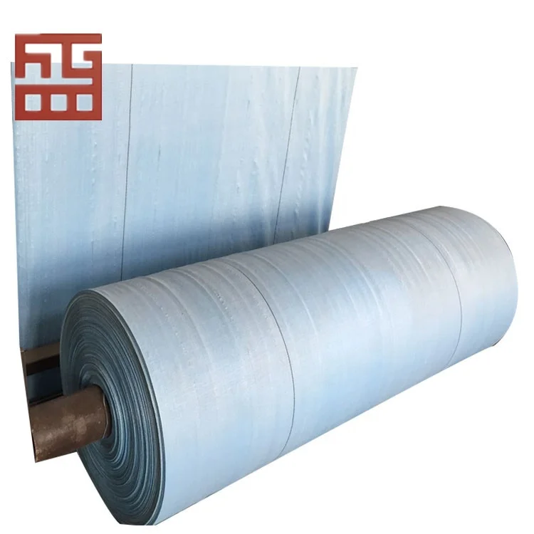 100% PP Material Fabric Made Recycled Plastic woven polypropylene fabric in roll