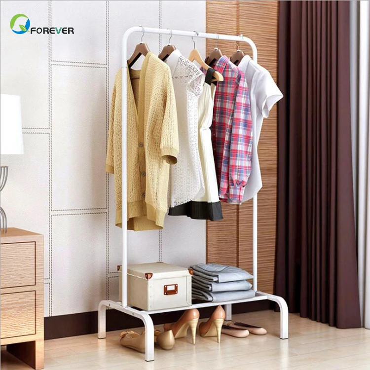 Household Coat Rack Modern Minimalist Wardrobe Clothes Rack