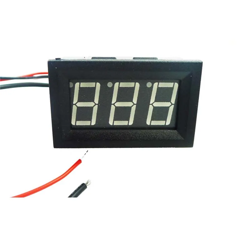 Geree Digital Ammeter Amp current meter 0-50A with 50A/75mV shunt Green C27D