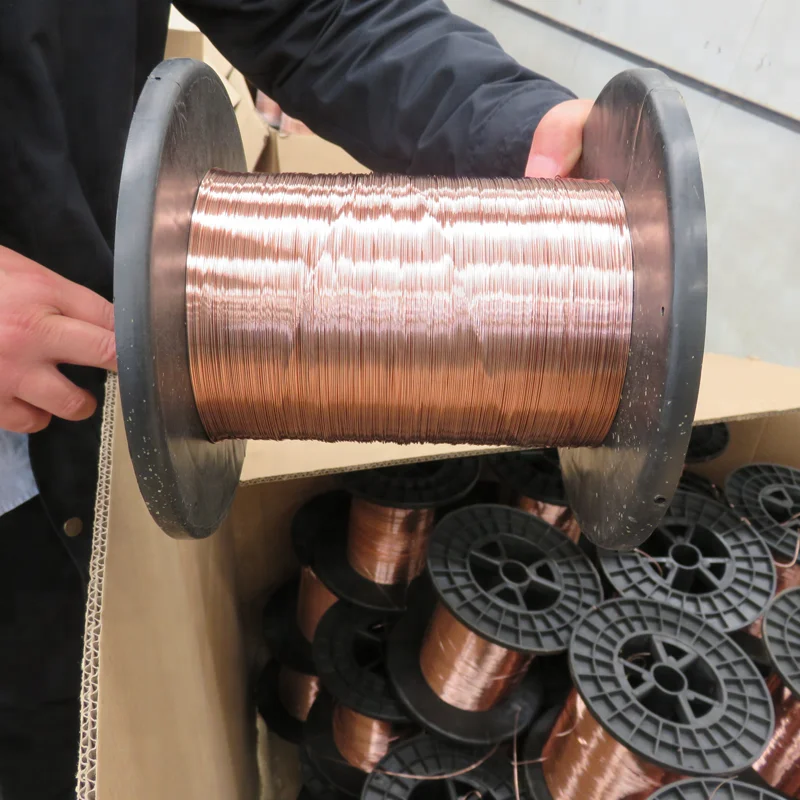 0.6mm 0.7mm 0.8mm Copper welding wire for coil nails