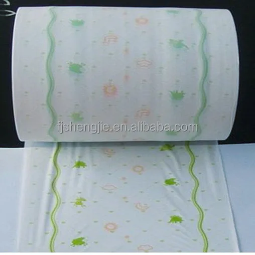 Customized PE film raw material breathable film backsheet for sanitary products OEM